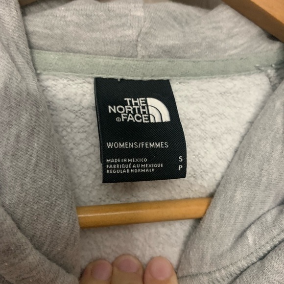 The North Face hoodie gray size small - Picture 3 of 4